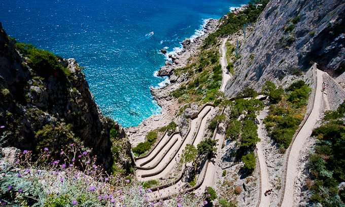 Capri, Via Marina Piccola